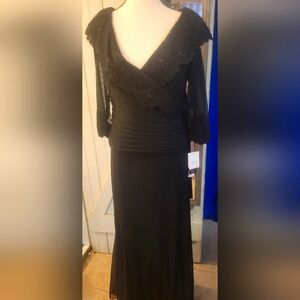 Elegant Black Evening Dress